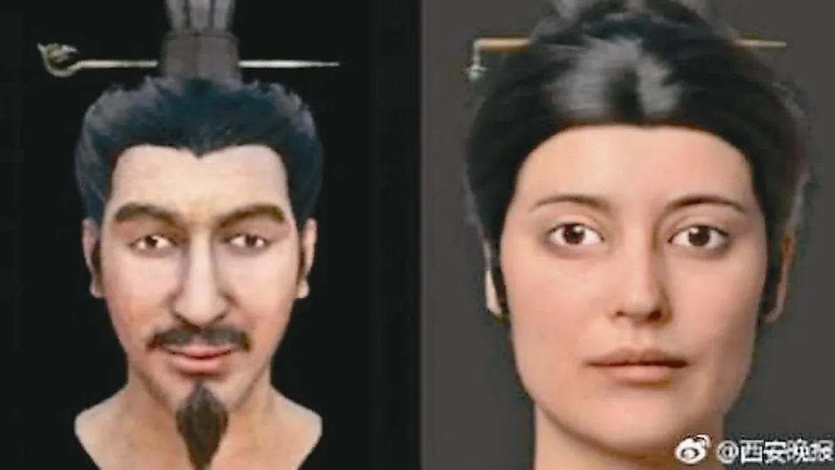 臉部辨識系統建功  秦始皇嬪妃  可能有歐洲血統