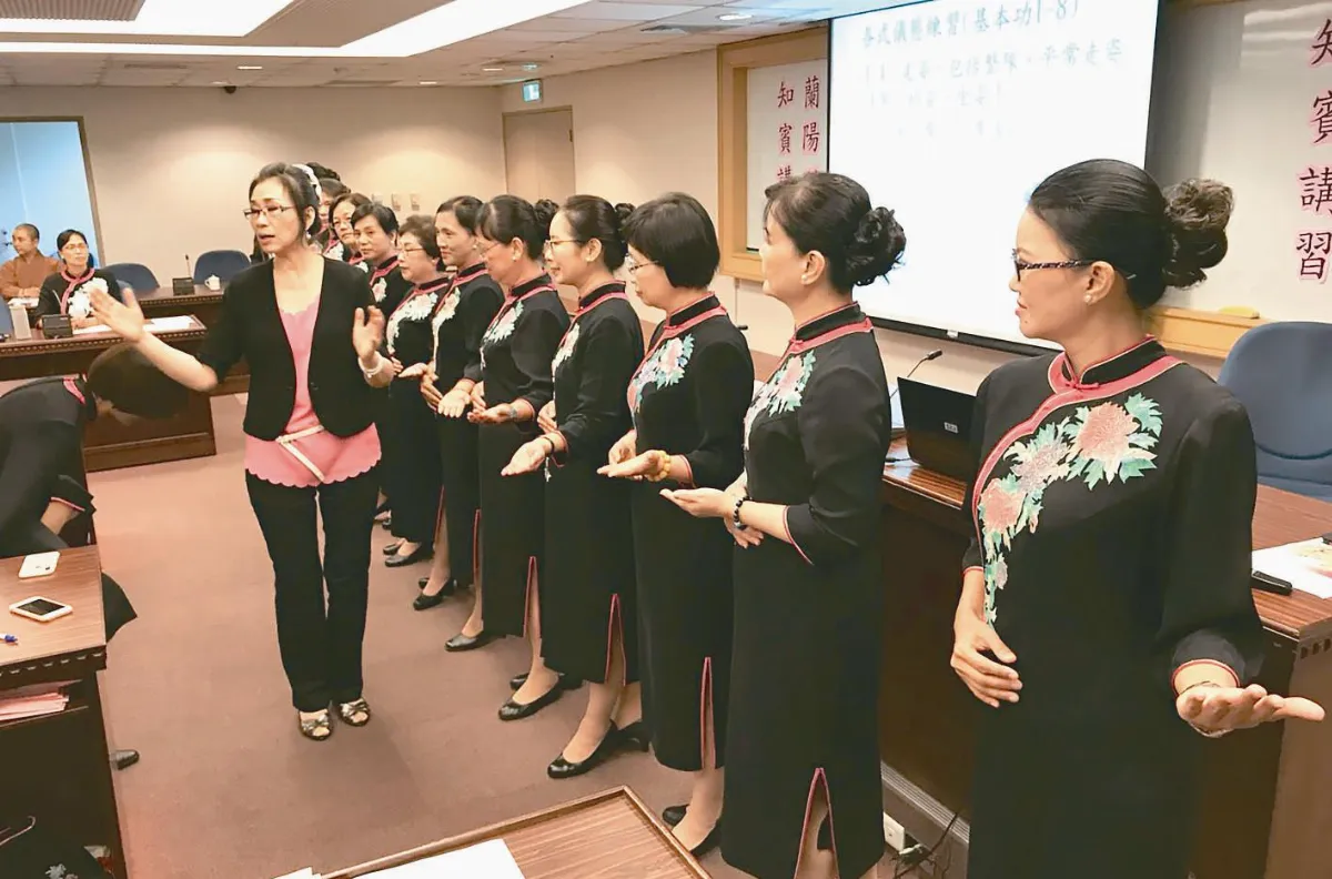蘭陽知賓講習 歡喜心結好緣