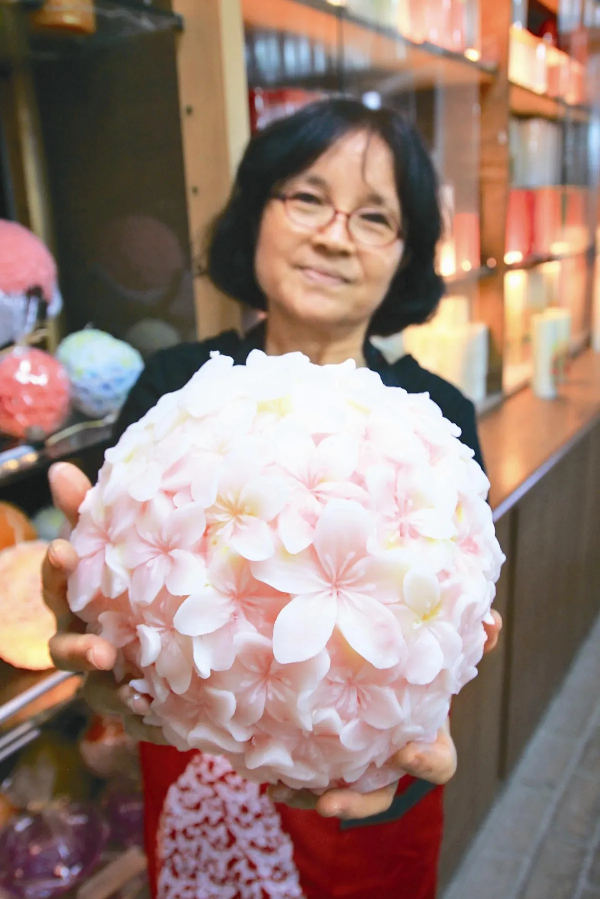呂銀美手作蠟燭 造型暖人心