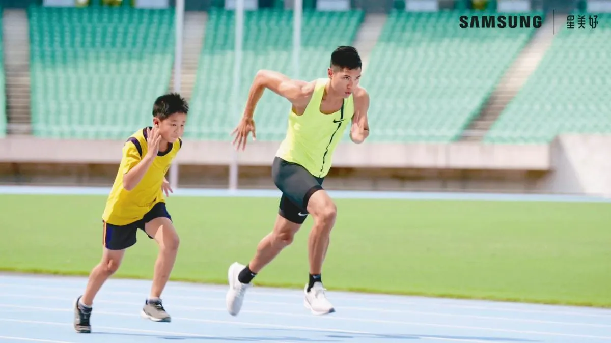 陳傑當教練 鼓勵小選手突破自己