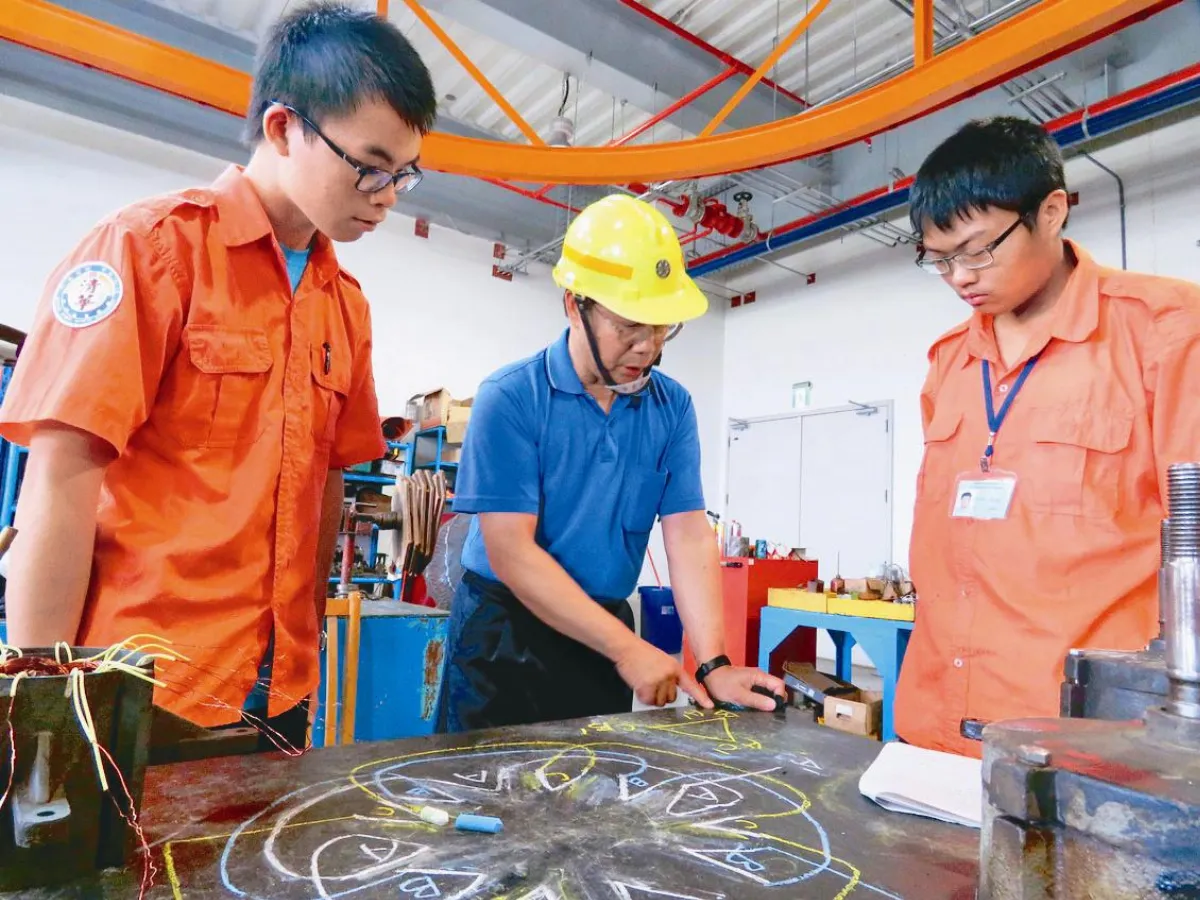 台鐵富岡基地實習 學生讚很有感