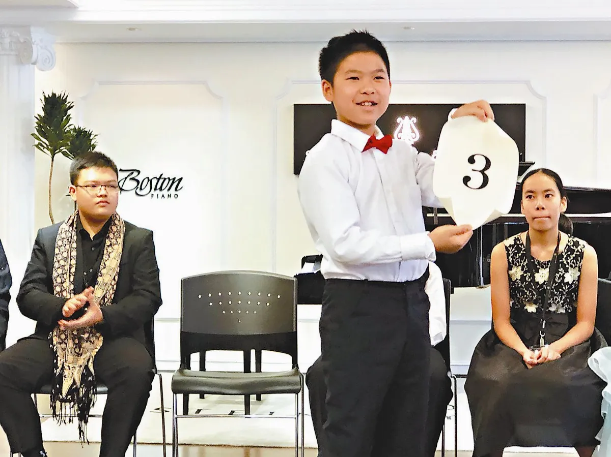 史坦威鋼琴亞太決賽 11歲石易臻 代表台灣出賽