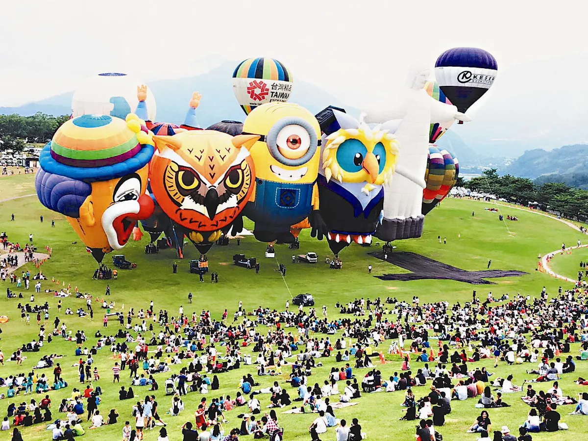 台東年度必玩 熱氣球排第一