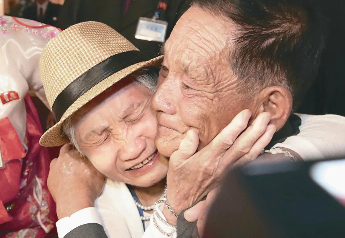 失散65年 兩韓離散親人團聚