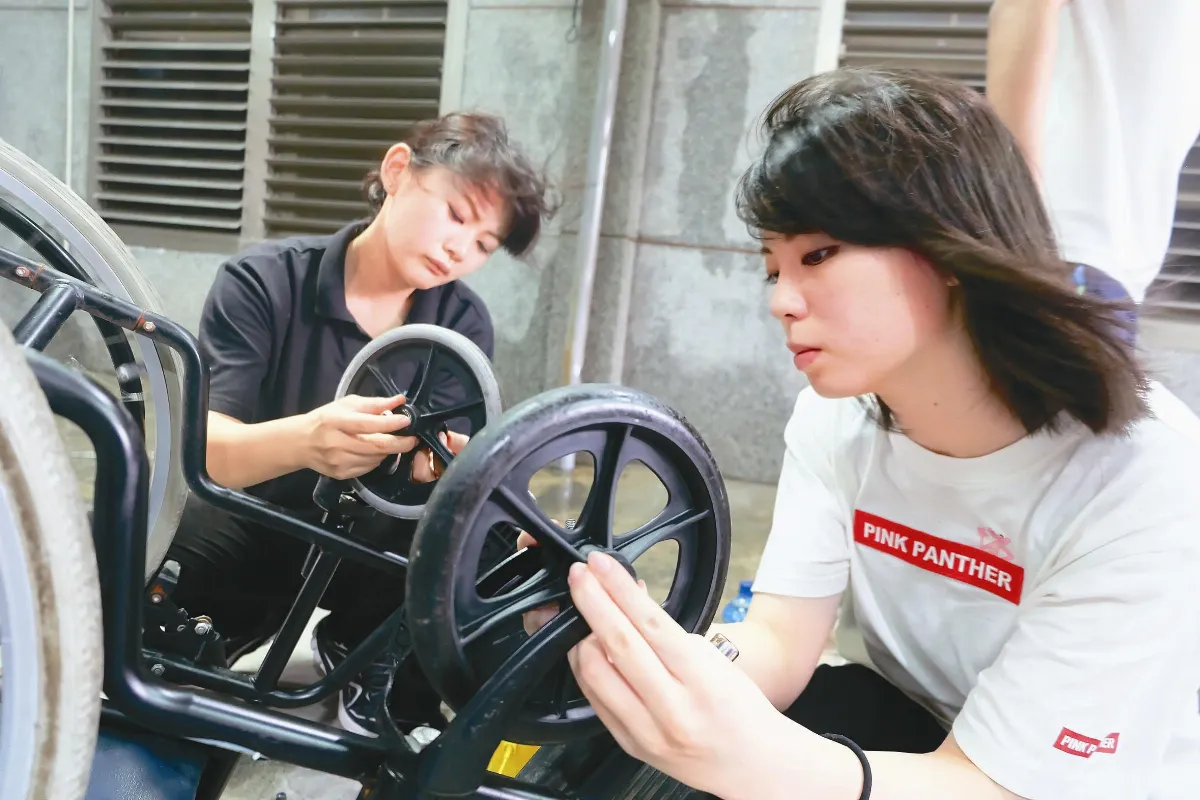 日本學生修輪椅 送愛南澳偏鄉