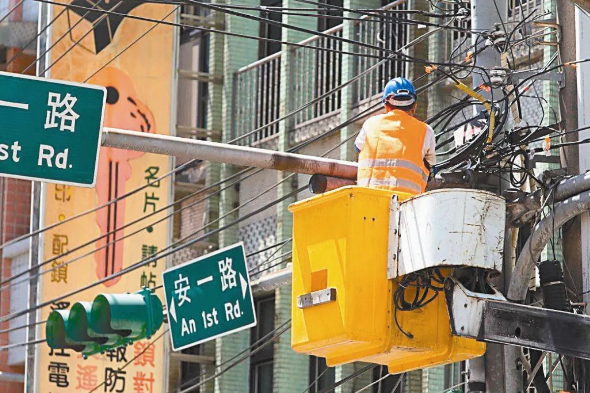 清400公里纜線 基隆重現天際線