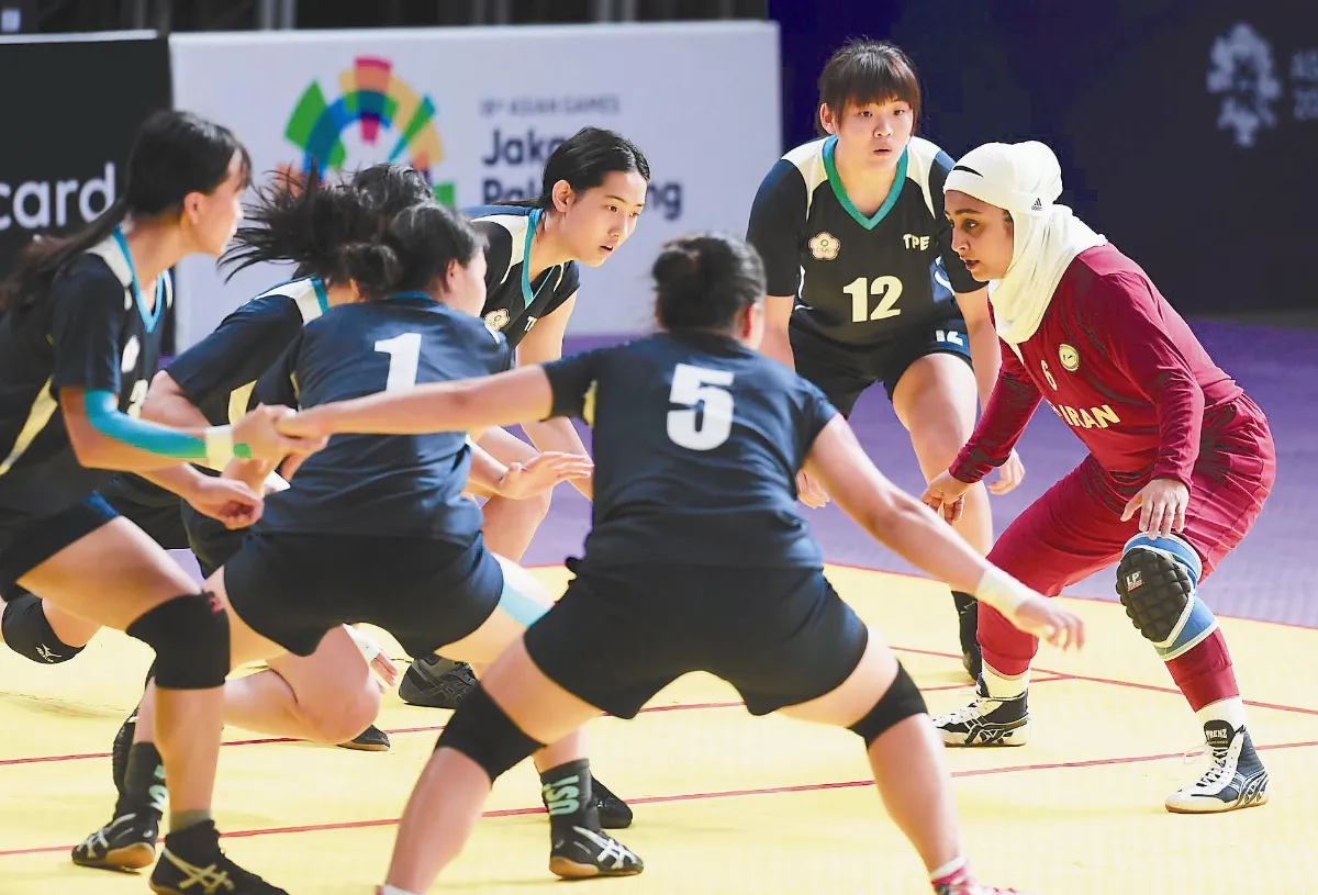 女子卡巴迪 篤定拿隊史首牌