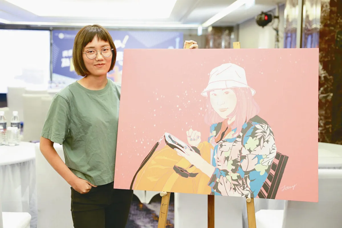 龐貝氏症女孩 終圓繪畫夢