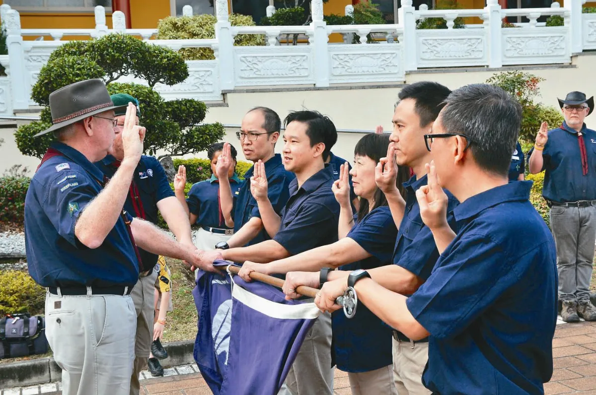 昆士蘭佛光童子軍 授證成立