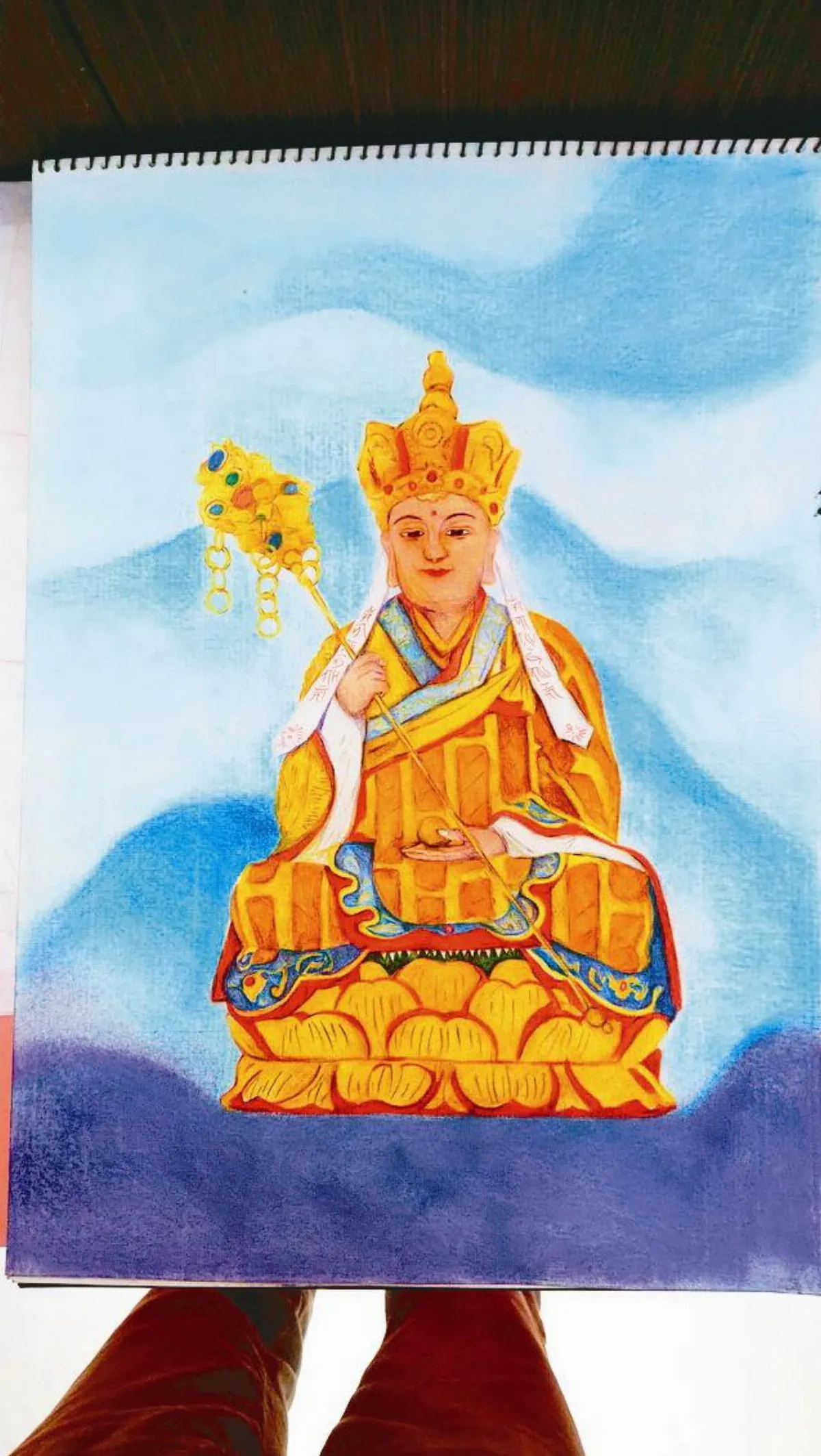 沒有雙手 她挑戰繪千手觀音