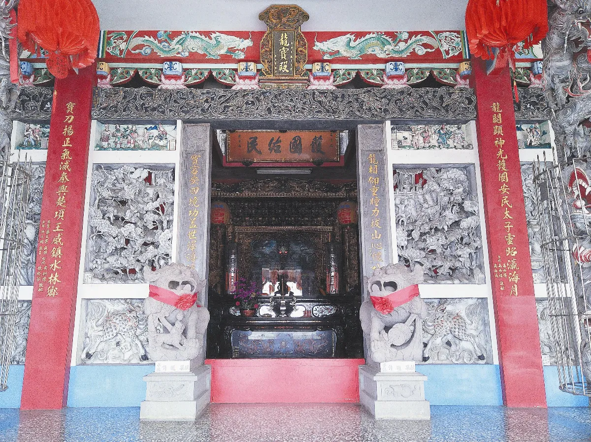 【美哉斯土】 水林項羽廟聯