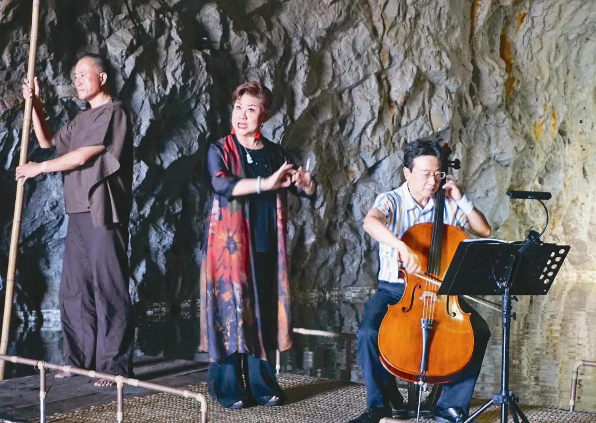 張正傑傷後首演 金門坑道音樂節