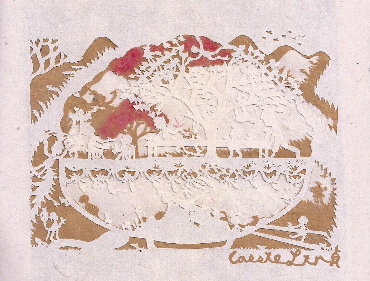 【藏在剪紙中的故事】好吃的漂亮飯