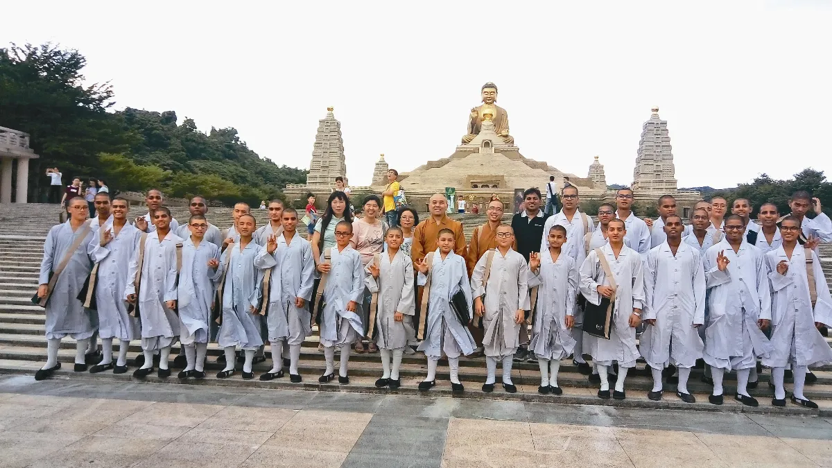 佛光山尋根 印度沙彌訪佛館