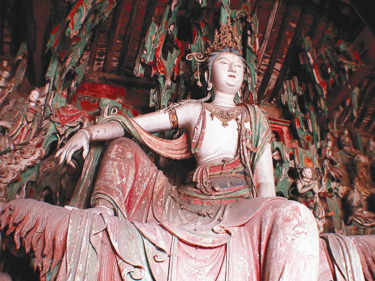 雙林寺彩塑 威武又傳神