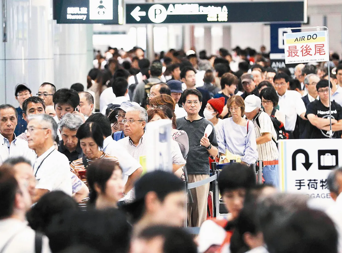 800國人 滯留北海道