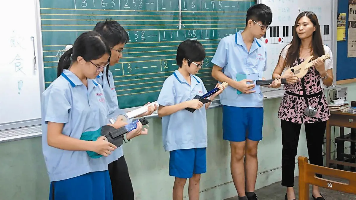 理化結合音樂 製琴課程很有趣
