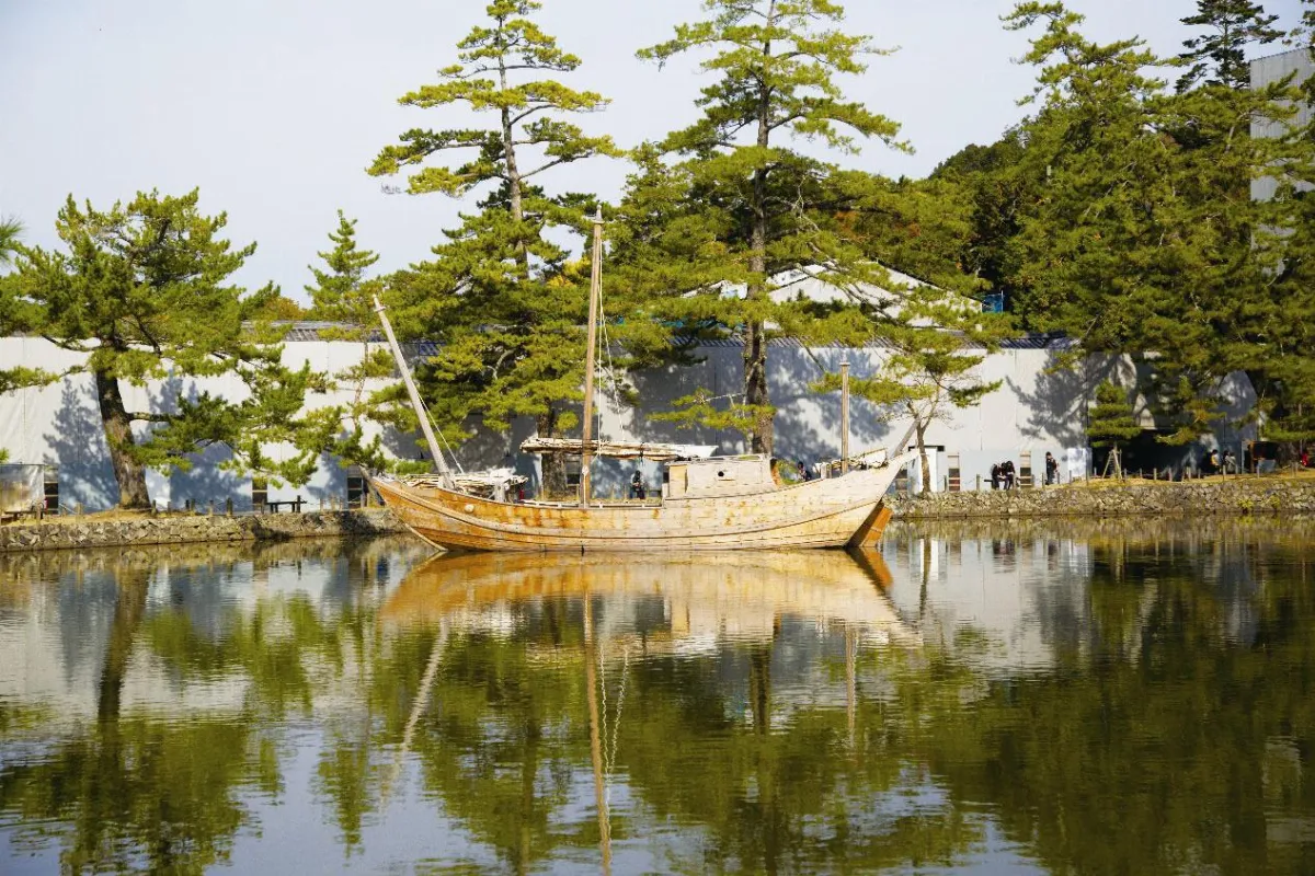 詩  木舟擺渡
