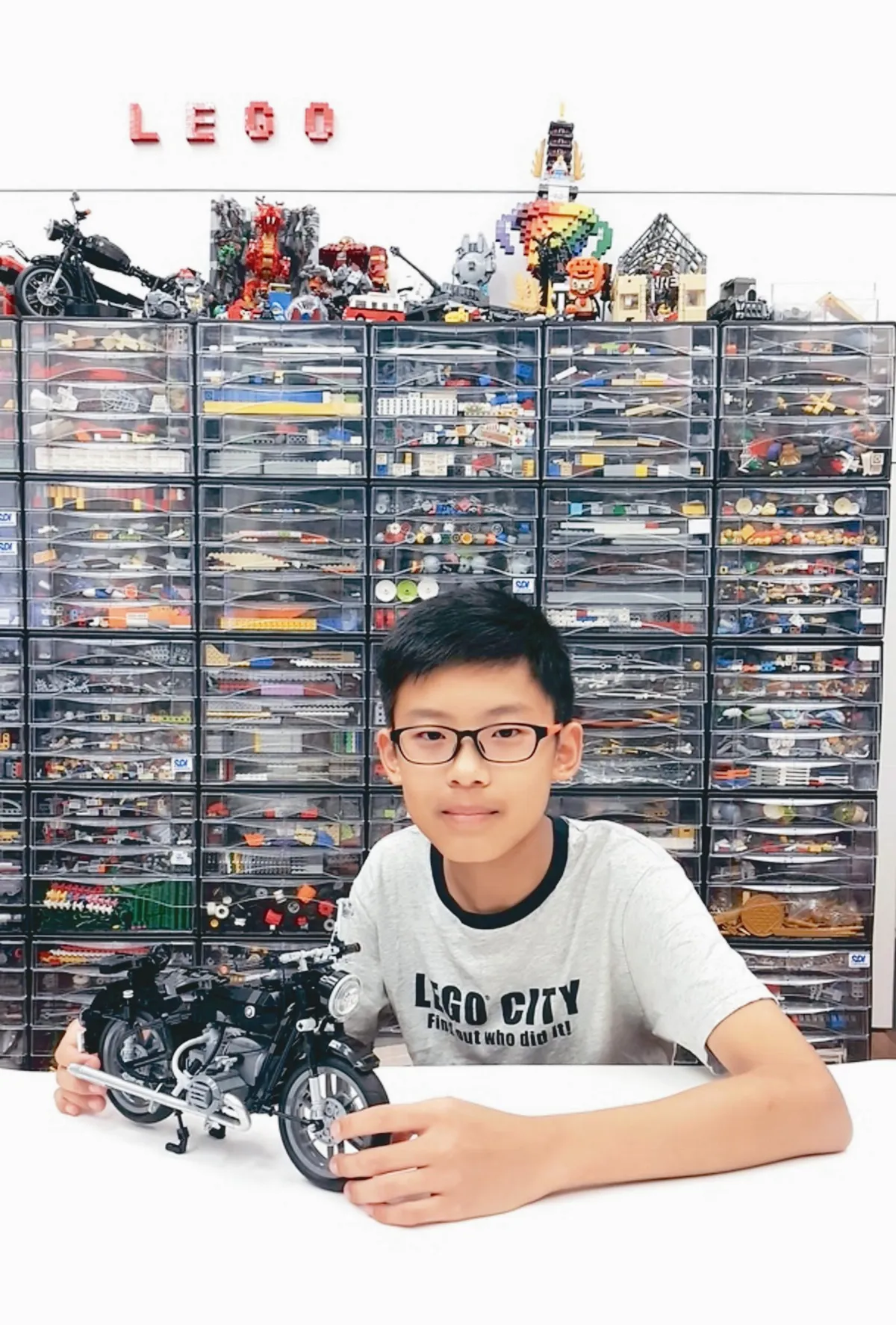 14歲台灣男孩 樂高最嫩設計師