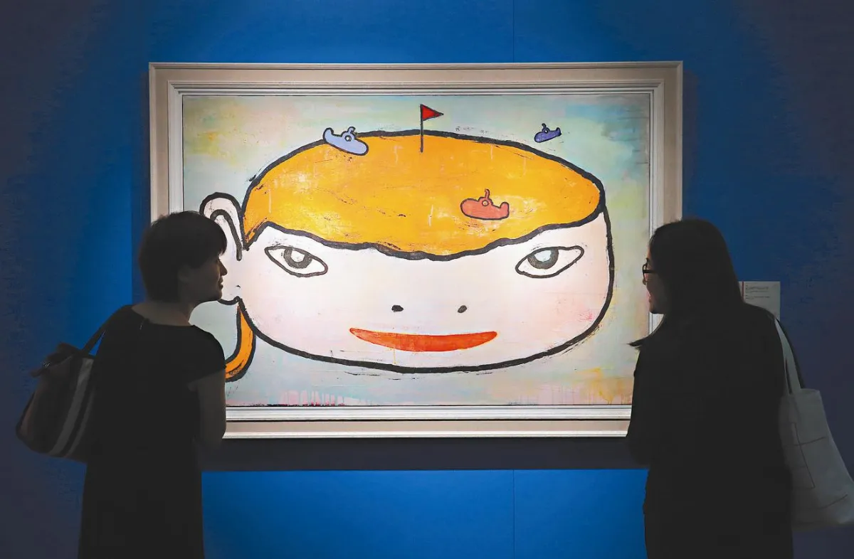 奈良美智畫作 4842萬元成交