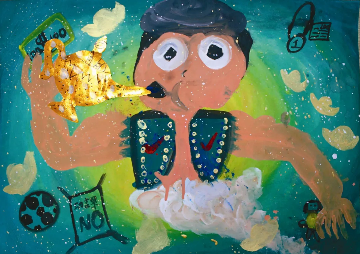 快樂塗鴉 簿 神奇的阿拉丁
