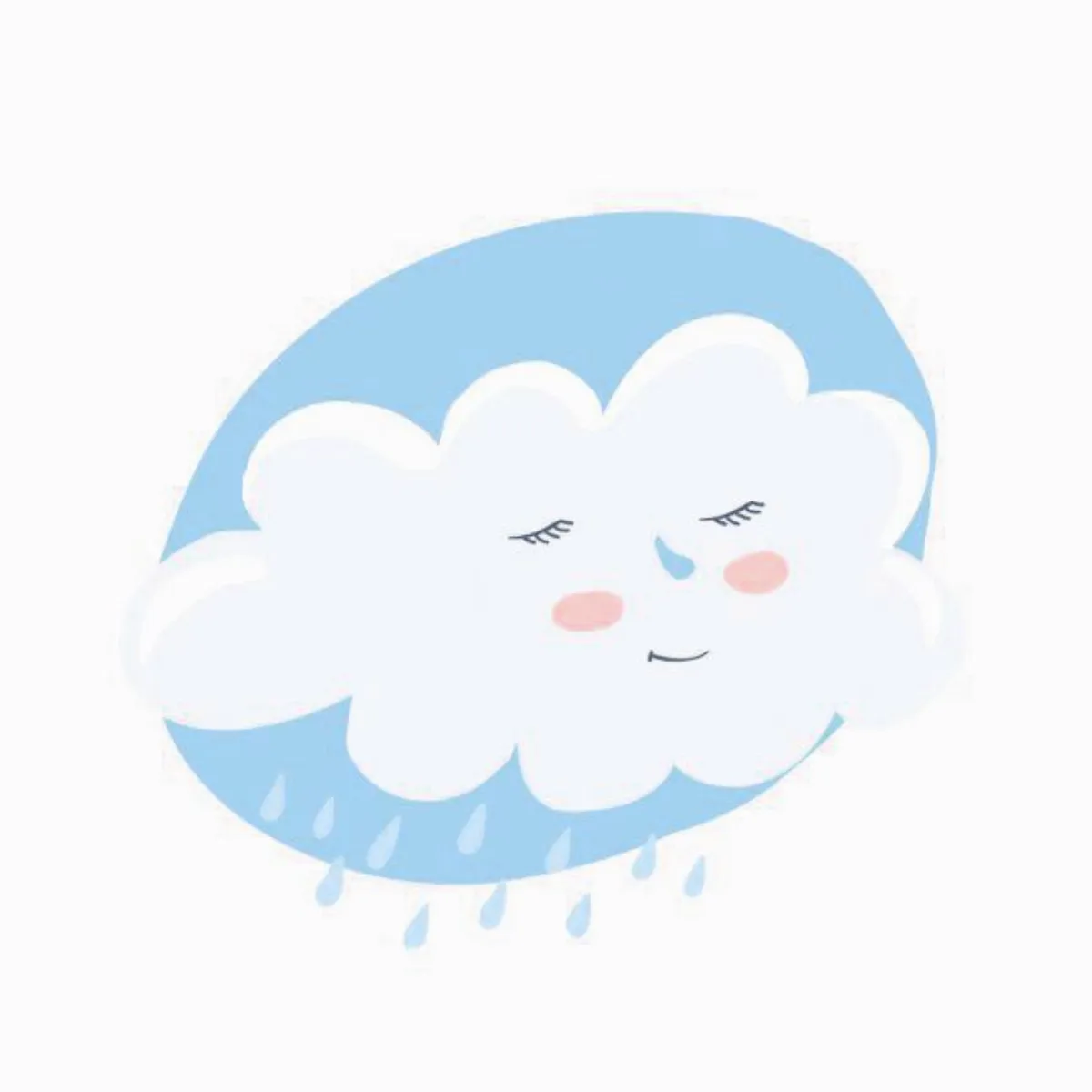 天空中的白雲