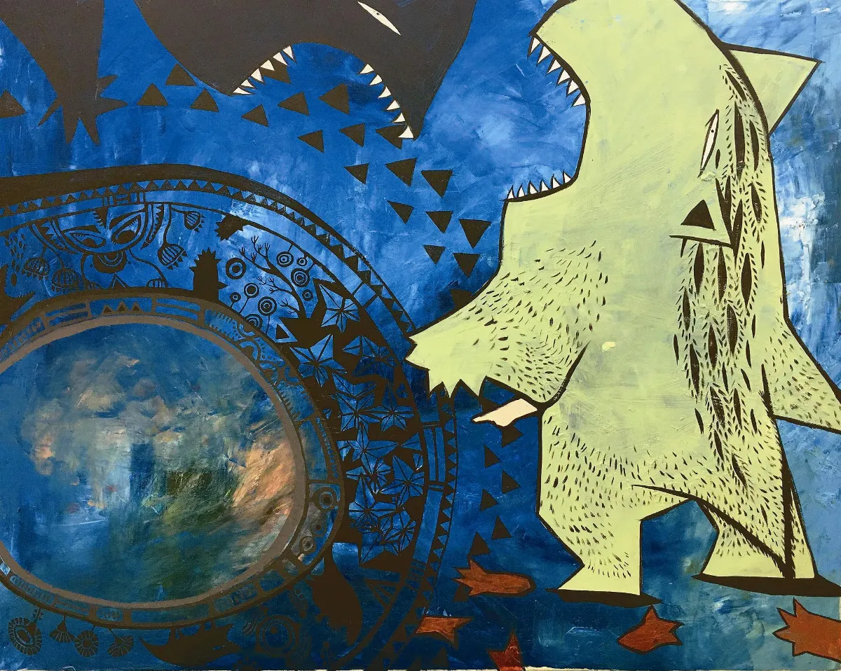 【原生圓啟─台灣原住民當代藝術展】孩子