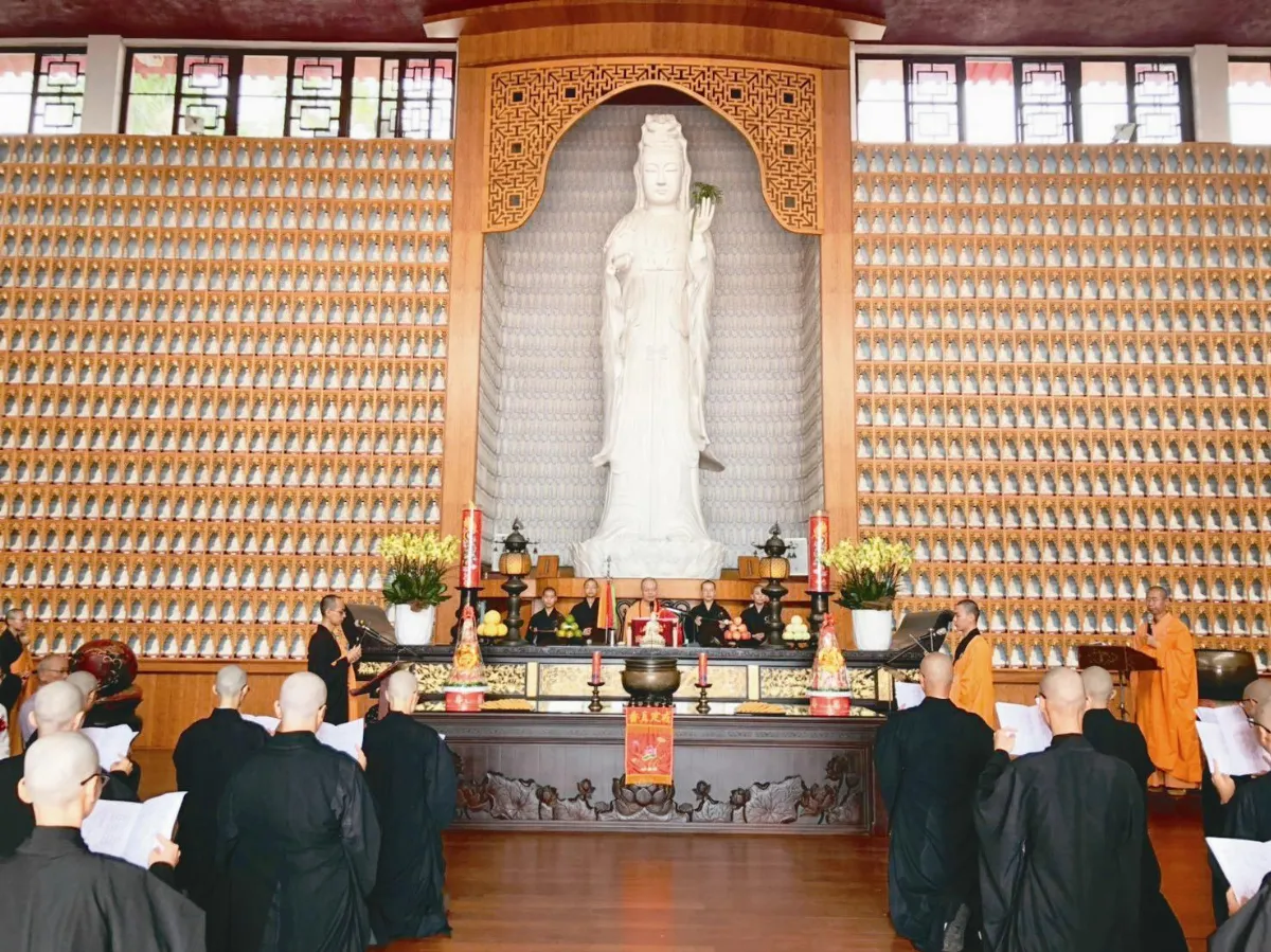 觀音出家紀念日  叢林 風光   佛子出家入道