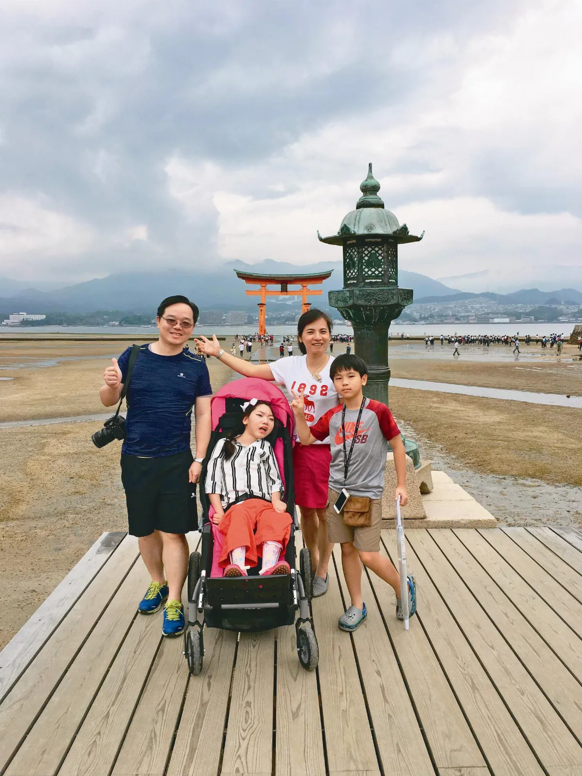 醫生娘組團 帶身障孩子旅行