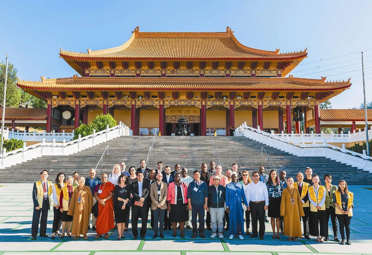 國際宗教領袖 西來寺座談交流