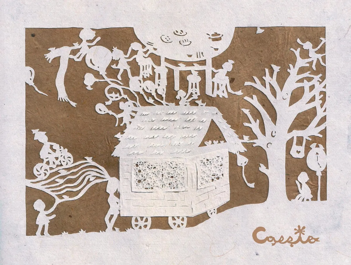 【藏在剪紙中的故事】 鏘鏘～鏘～