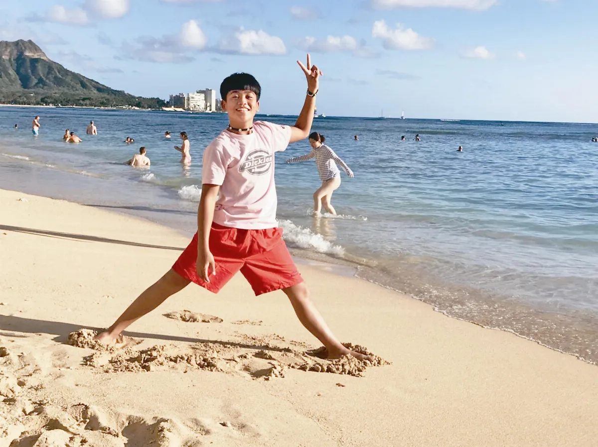 鍾媽媽的喜悅 只有大海知道