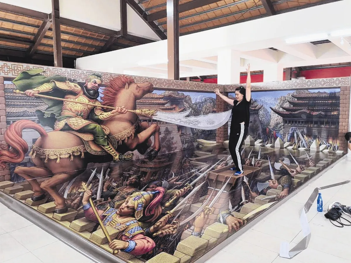 3D繪畫大師來台 以關公來創作