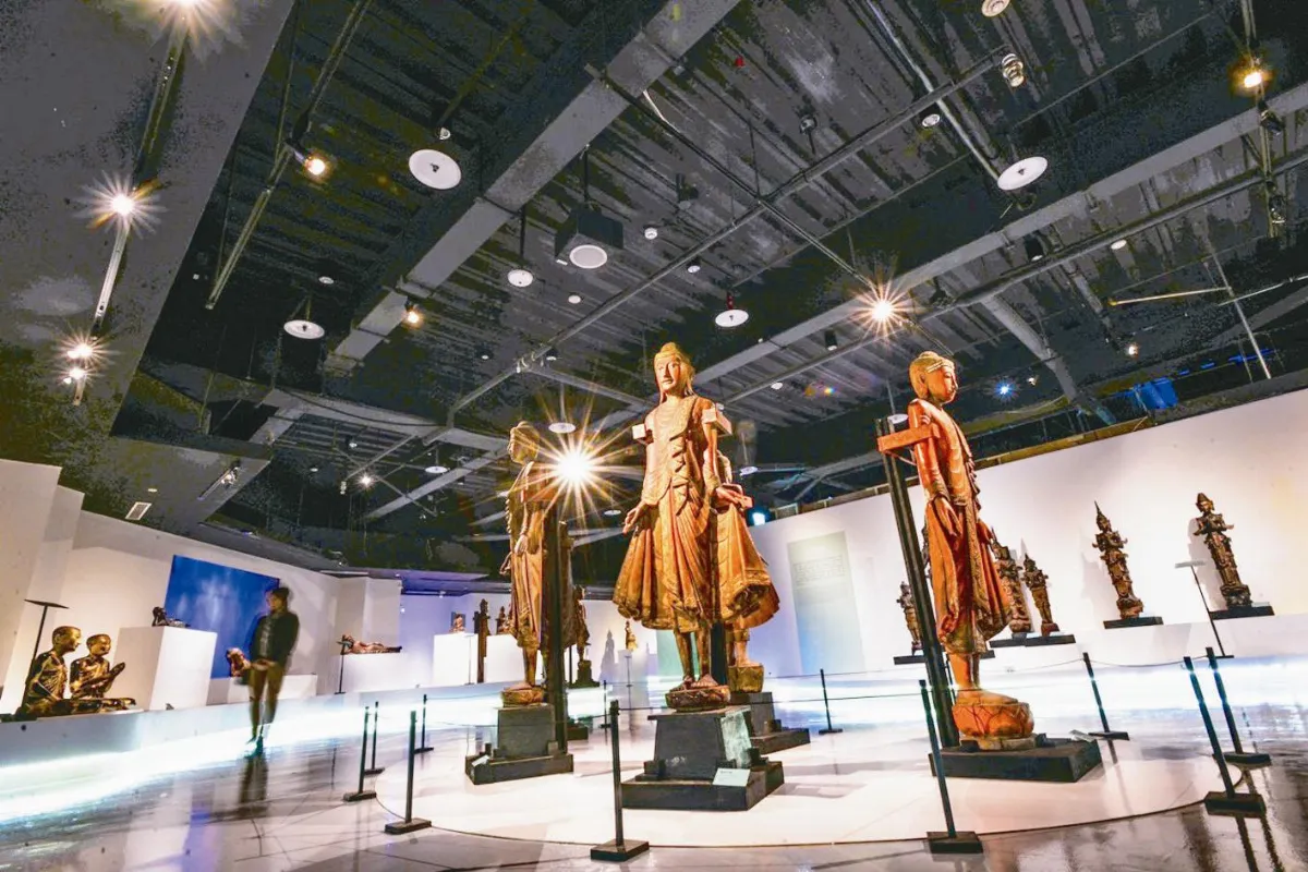 南傳佛教藝術 宗博館展出