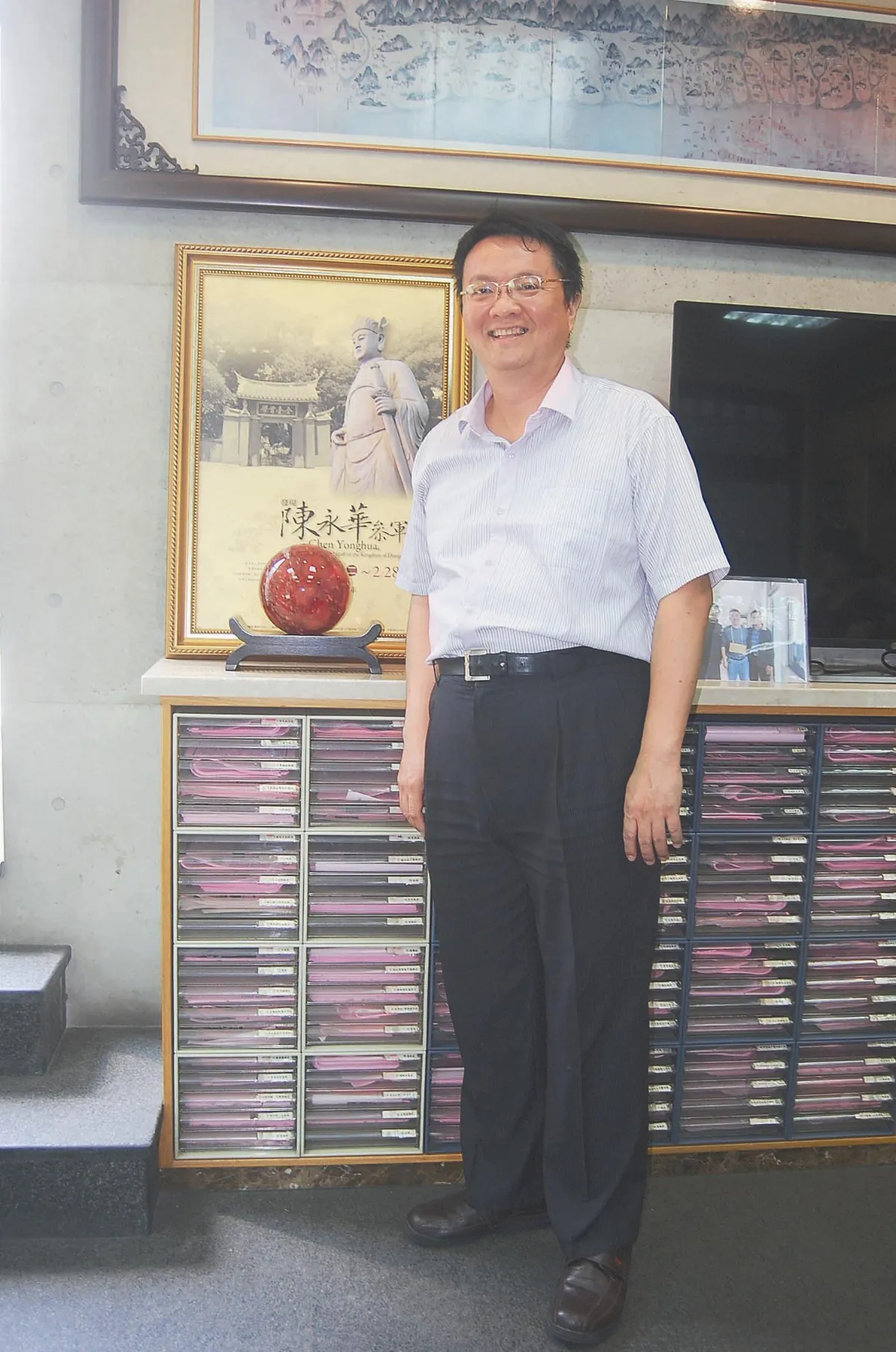 陳俊銘致力 開台先祖入祀孔廟