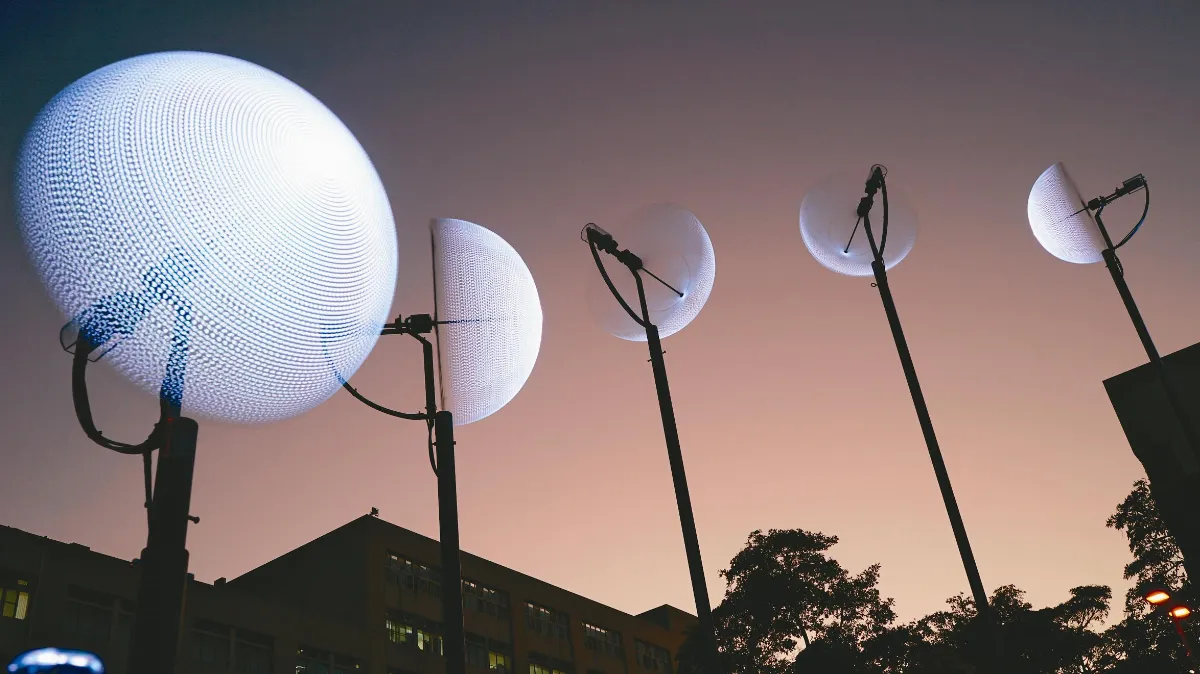 校園美學 交大觀月 浪漫破表