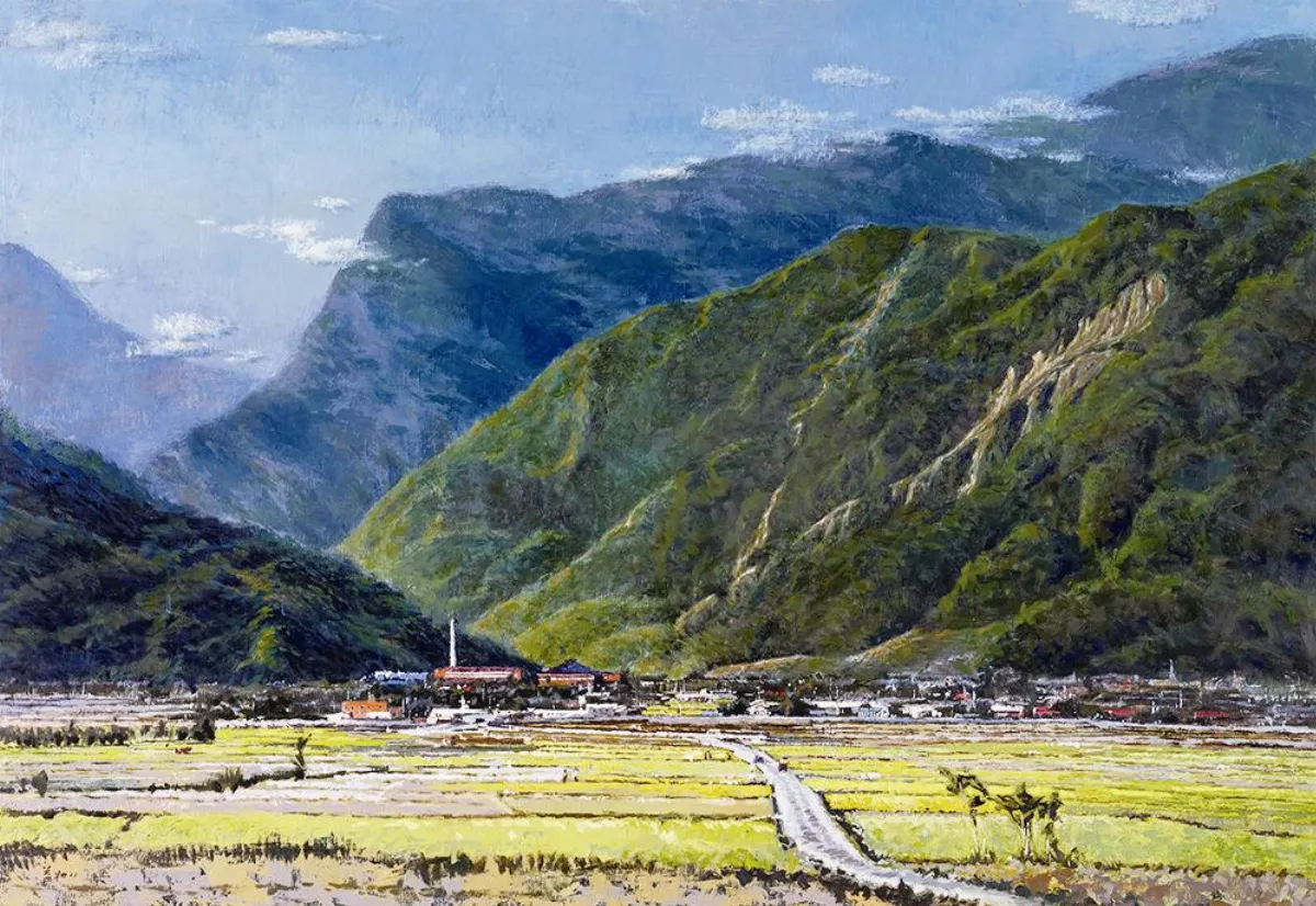 原夢——蔡益助油畫水彩個展  花東縱谷