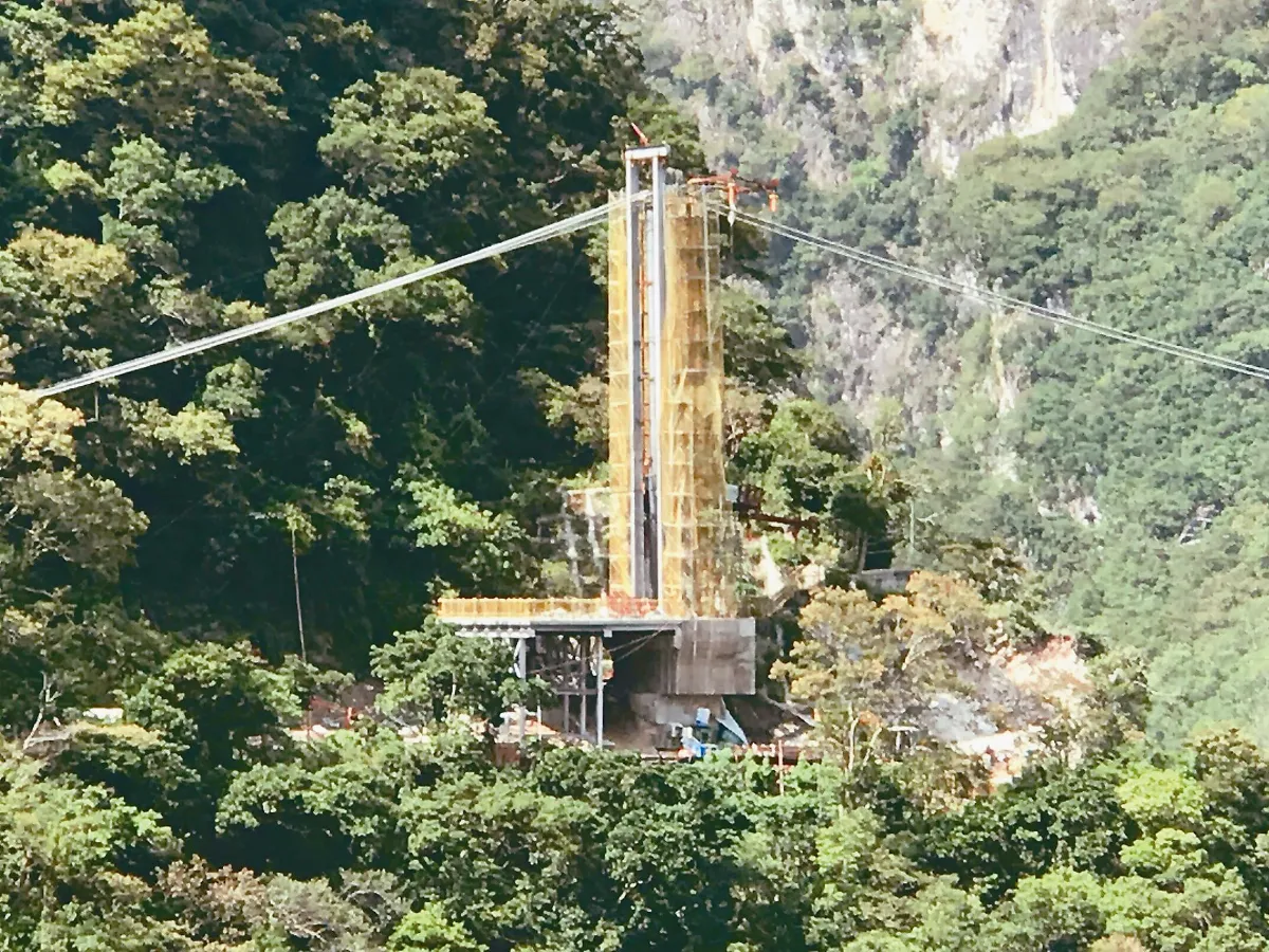 太魯閣山月吊橋 明年4月完工