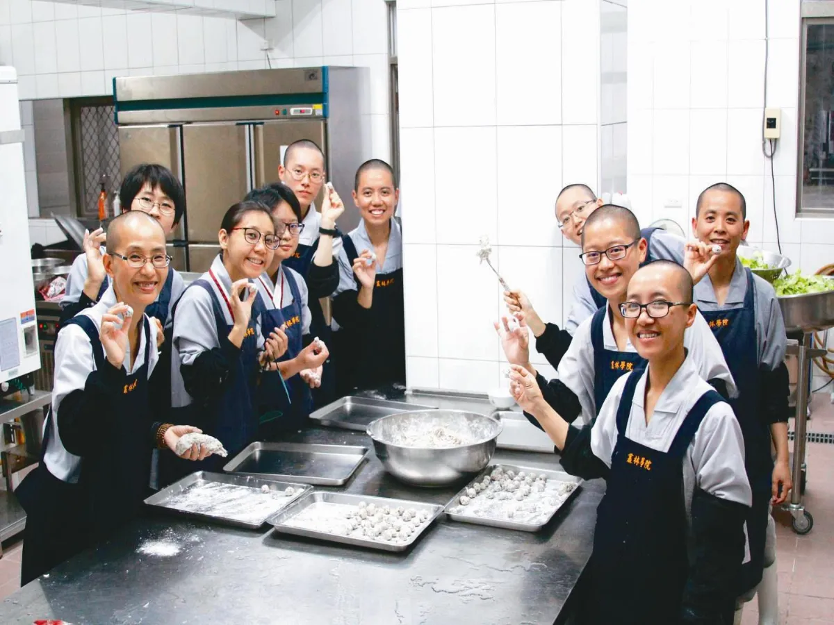 叢林  風光冬至湯圓佛門的人情味