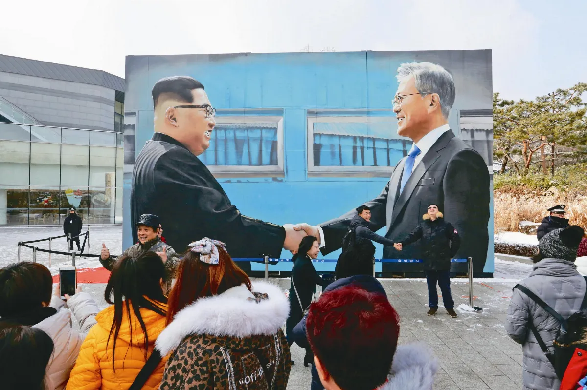 致函文在寅 金正恩期許續為和平打拚