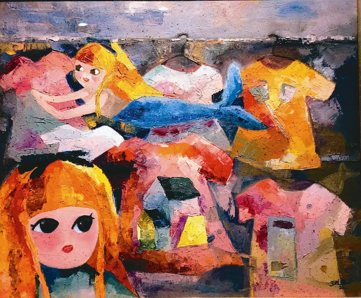 寬鼎畫語 悠遊於衣海裡