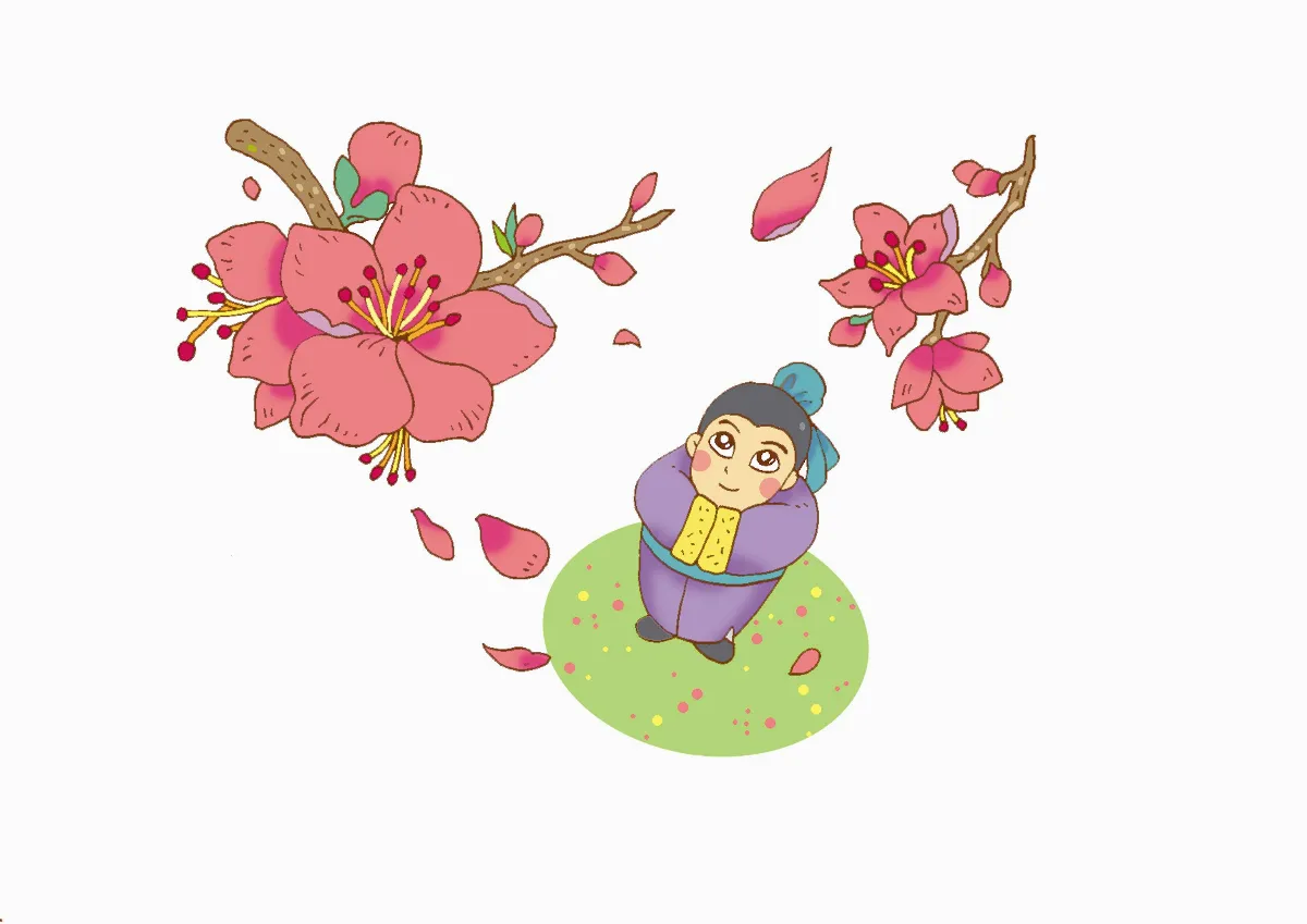 唐詩 小學堂  周樸〈桃花〉