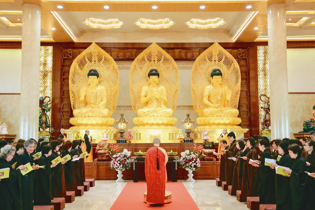 印尼吉祥寺 佛菩薩像安座