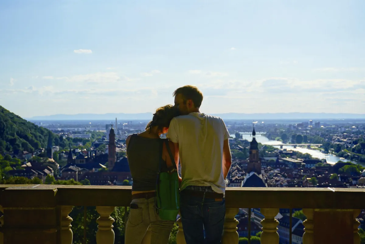 海德堡古堡．相依