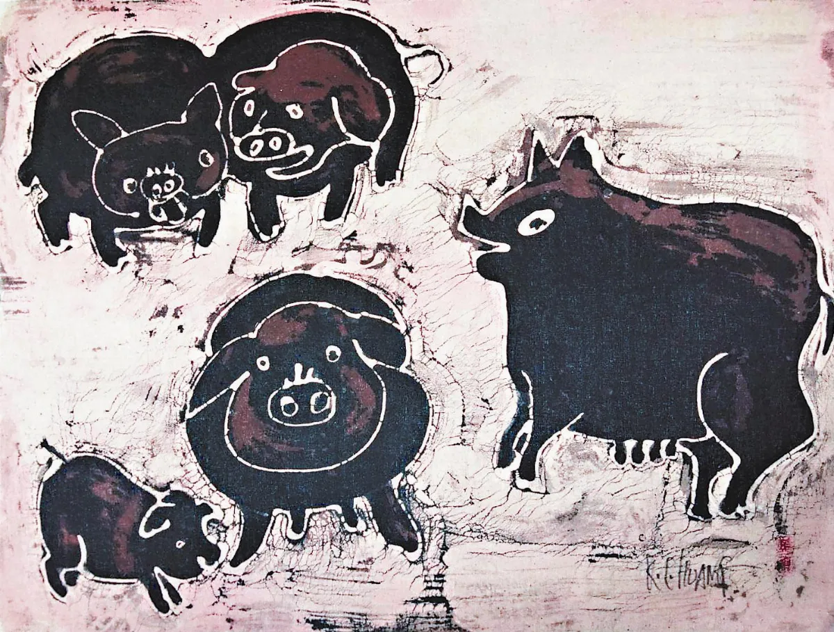 諸事吉祥．2019百家美藝春節特展 豬事如意