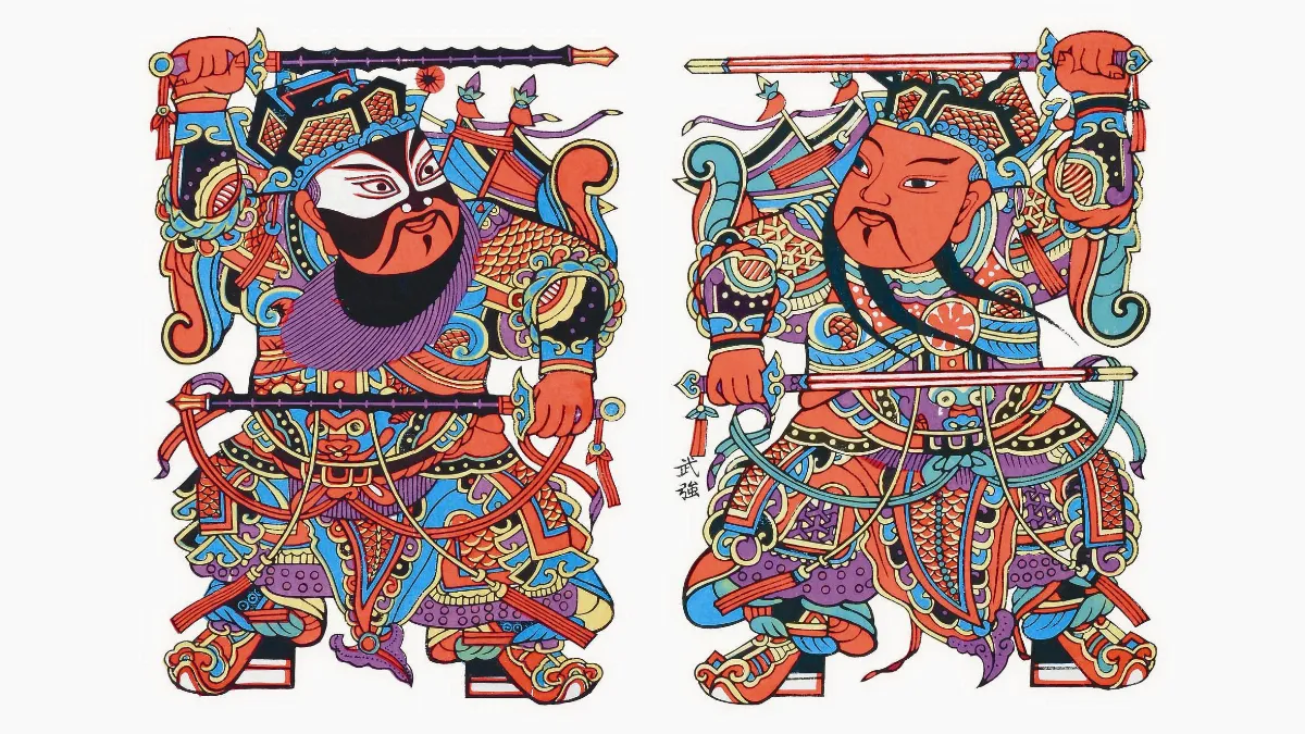 新年祈福 佛館展河北武強年畫