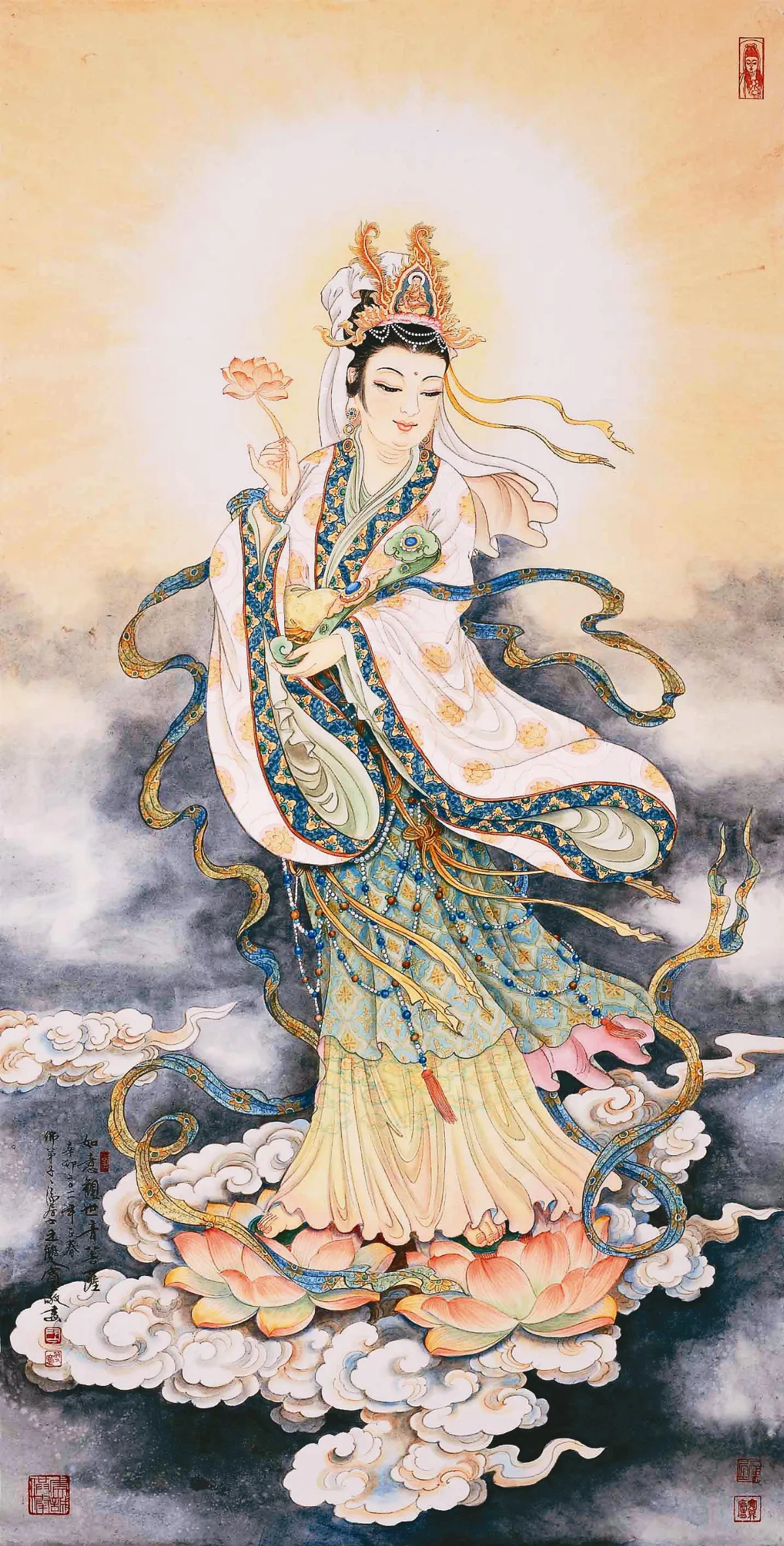 寬鼎畫語如意觀音