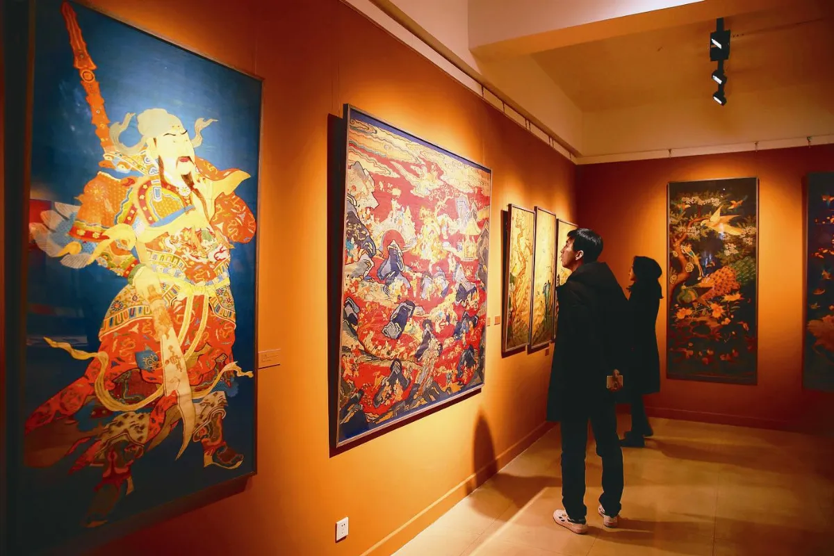 山西博物院 展明清寺觀壁畫
