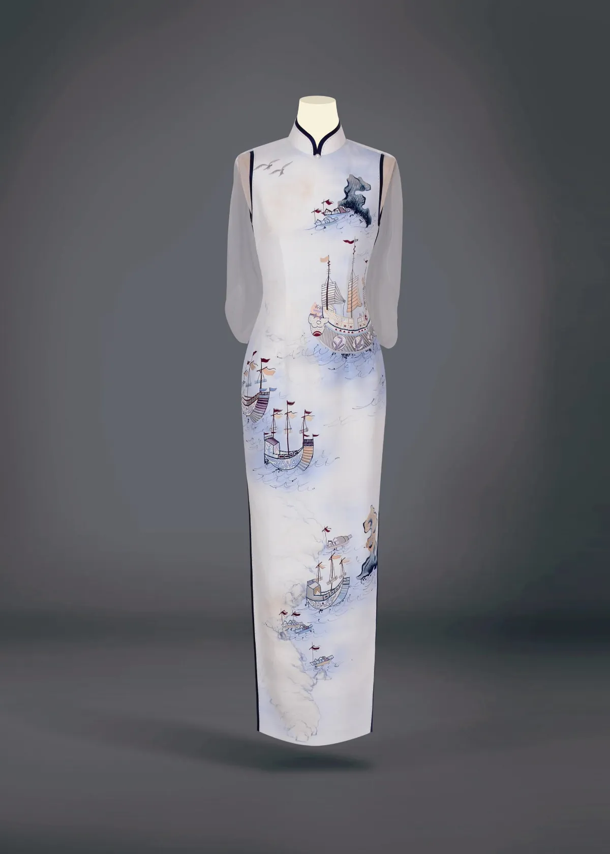 【無量光華──上海莊容旗袍展】 瑰霞玲瓏．錦瑟揚帆