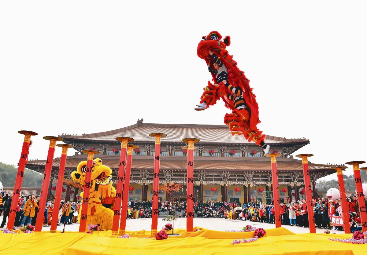 全球佛光人迎新 諸事吉祥